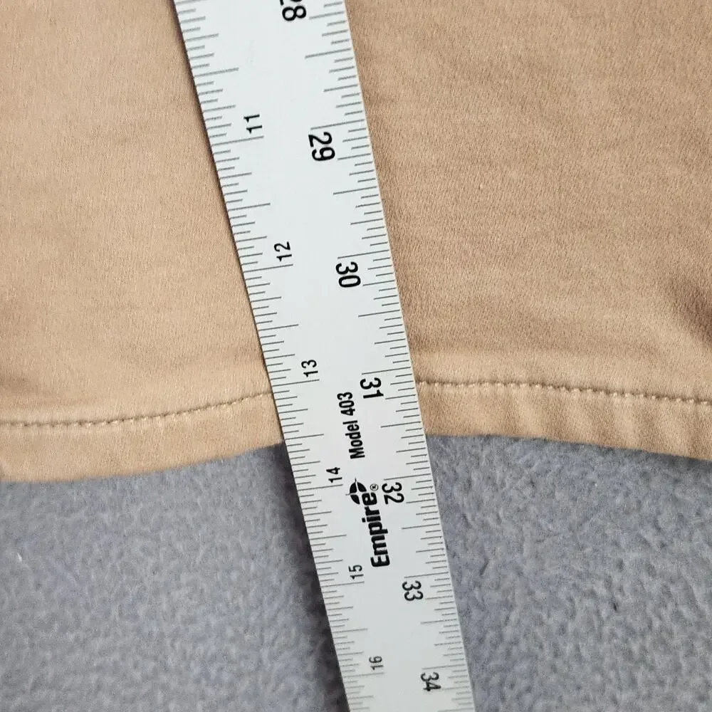Banana Republic Slim Traveler Jeans Mens 38x32 Beige Slim Straight Stretch Denim